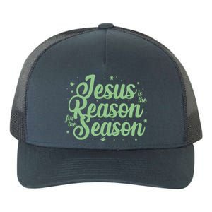 Christmas Jesus Is The Reason For The Season Yupoong Adult 5-Panel Trucker Hat