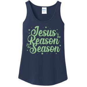 Christmas Jesus Is The Reason For The Season Ladies Essential Tank