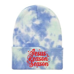 Christmas Jesus Is The Reason For The Season Tie Dye 12in Knit Beanie