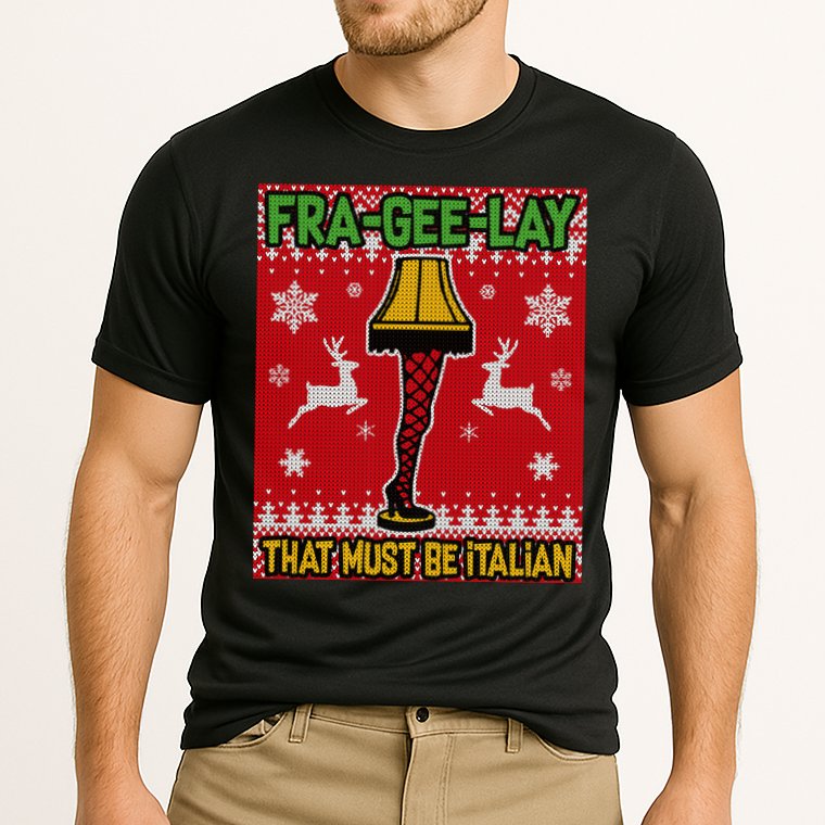 Christmas Lamp Fra Gee Lay Ugly Performance Shirt
