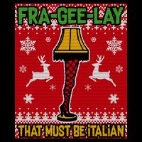 Christmas Lamp Fra Gee Lay Ugly Apron