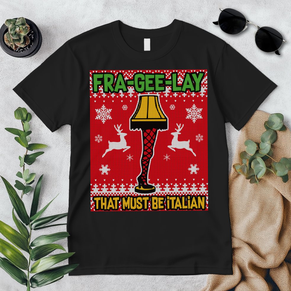 Christmas Lamp Fra Gee Lay Ugly Premium T-Shirt