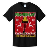 Christmas Lamp Fra Gee Lay Ugly Kids T-Shirt