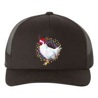 Christmas Lights Chicken Yupoong Adult 5-Panel Trucker Hat