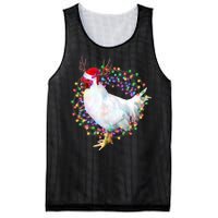 Christmas Lights Chicken Mesh Reversible Basketball Jersey Tank