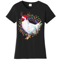 Christmas Lights Chicken Women's T-Shirt