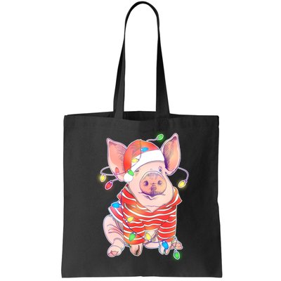 Christmas Lights Pig Bag