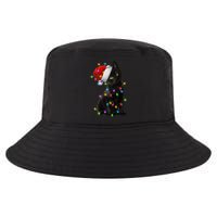 Christmas Lights Santa Kitty Cool Comfort Performance Bucket Hat