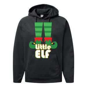 Christmas: Little Elf Performance Fleece Hoodie