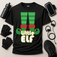 Christmas: Little Elf Cooling Performance Crew T-Shirt