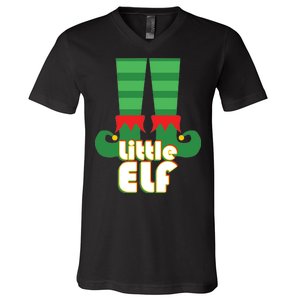 Christmas: Little Elf V-Neck T-Shirt