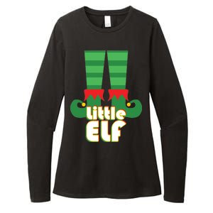 Christmas: Little Elf Womens CVC Long Sleeve Shirt