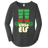 Christmas: Little Elf Women's Perfect Tri Tunic Long Sleeve Shirt