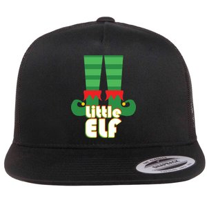 Christmas: Little Elf Flat Bill Trucker Hat