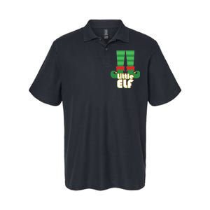 Christmas: Little Elf Softstyle Adult Sport Polo