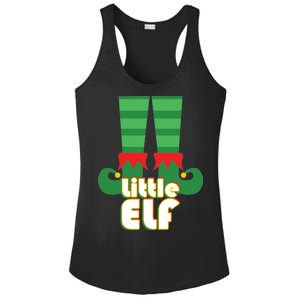 Christmas: Little Elf Ladies PosiCharge Competitor Racerback Tank