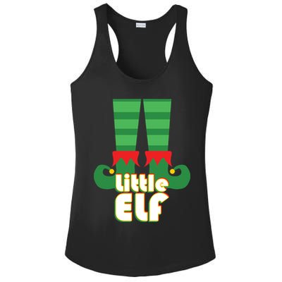 Christmas: Little Elf Ladies PosiCharge Competitor Racerback Tank