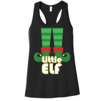 Christmas: Little Elf Women's Racerback Tank