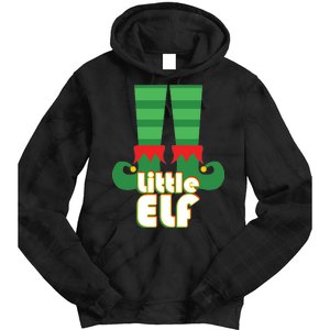 Christmas: Little Elf Tie Dye Hoodie