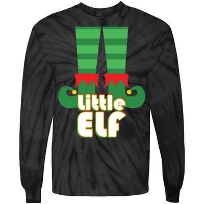 Christmas: Little Elf Tie-Dye Long Sleeve Shirt