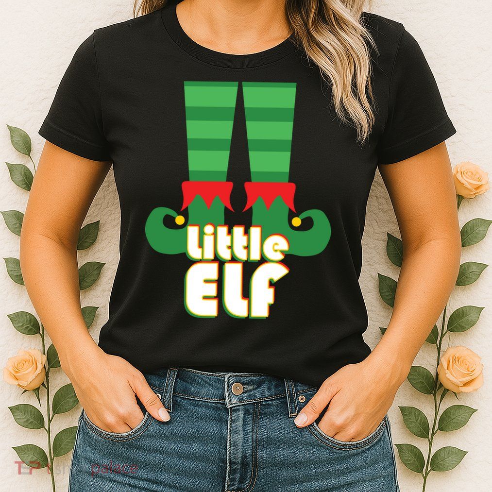 Christmas: Little Elf Womens T-Shirt