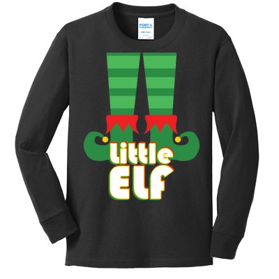 Christmas: Little Elf Kids Long Sleeve Shirt