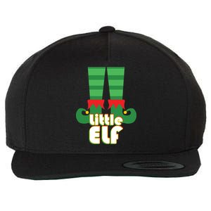 Christmas: Little Elf Wool Snapback Cap