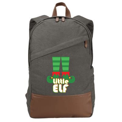Christmas: Little Elf Cotton Canvas Backpack