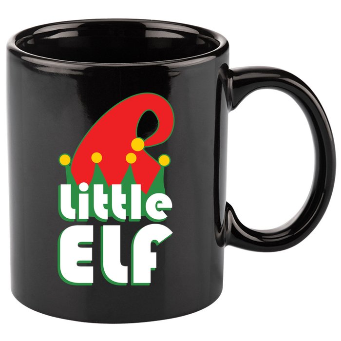 Christmas Little Elf Hat 11oz C Handle Ceramic Mug