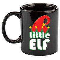 Christmas Little Elf Hat 11oz C Handle Ceramic Mug