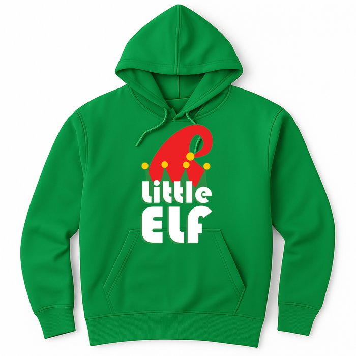Christmas Little Elf Hat Hoodie