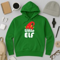 Christmas Little Elf Hat Hoodie