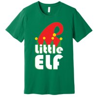 Christmas Little Elf Hat Premium T-Shirt