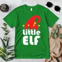 Christmas Little Elf Hat Premium T-Shirt
