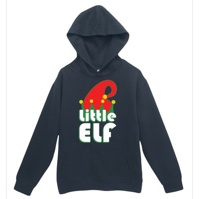 Christmas Little Elf Hat Urban Pullover Hoodie