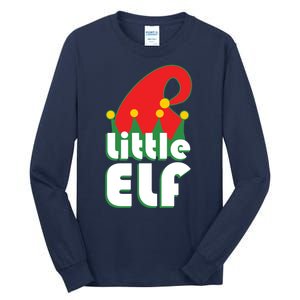 Christmas Little Elf Hat Tall Long Sleeve T-Shirt