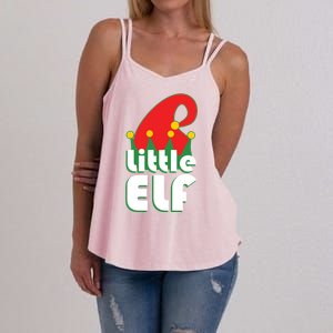 Christmas Little Elf Hat Women's Strappy Tank