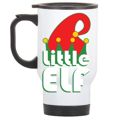 Christmas Little Elf Hat Stainless Steel Travel Mug