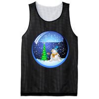 Christmas Little Snowman Globe Mesh Reversible Basketball Jersey Tank