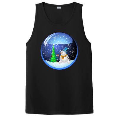 Christmas Little Snowman Globe PosiCharge Competitor Tank