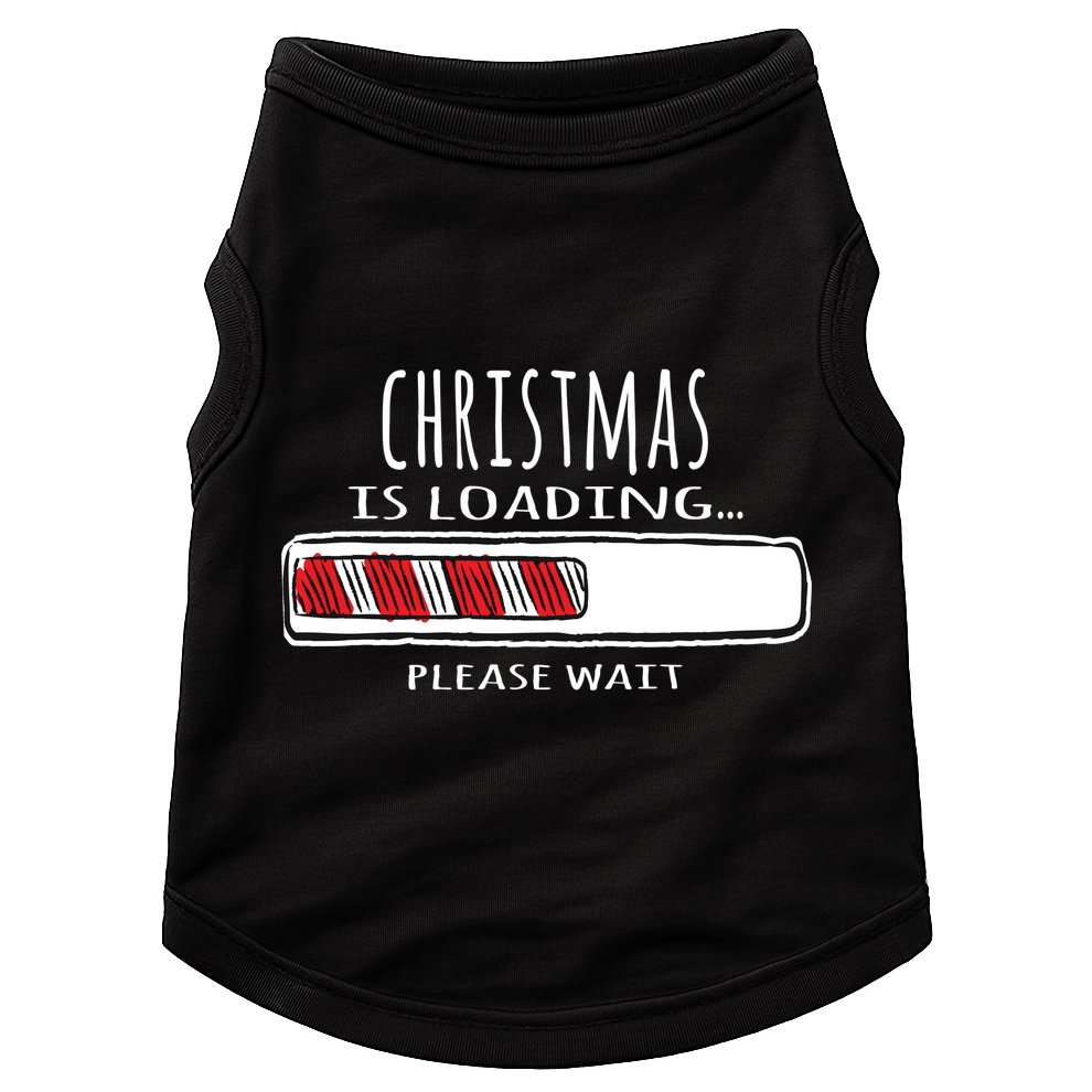 Christmas Loading... Doggie Tank