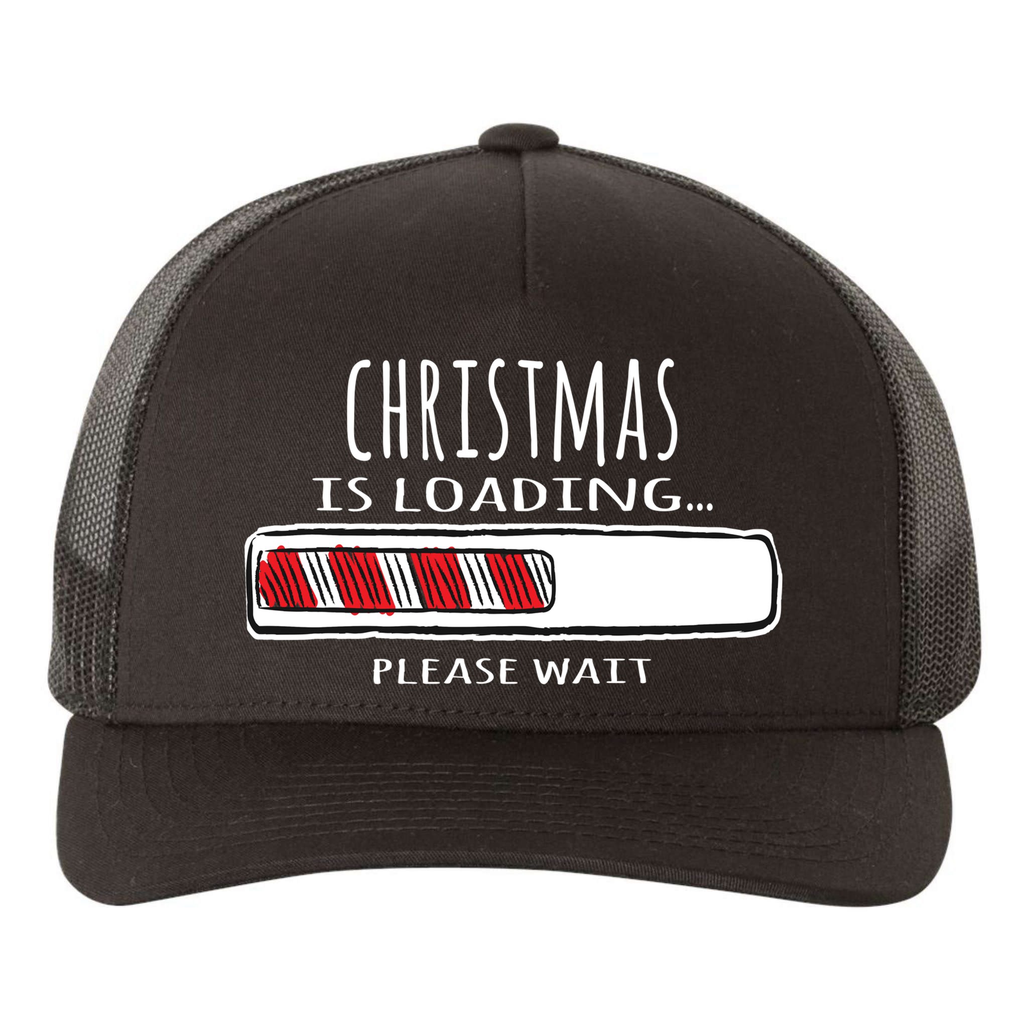 Christmas Loading... Yupoong Adult 5-Panel Trucker Hat
