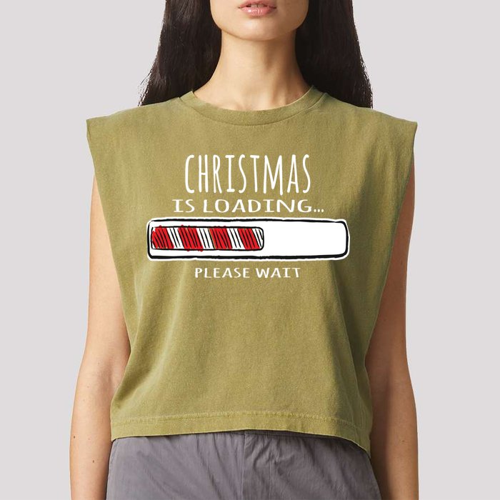 Christmas Loading... Garment-Dyed Women's Muscle Tee
