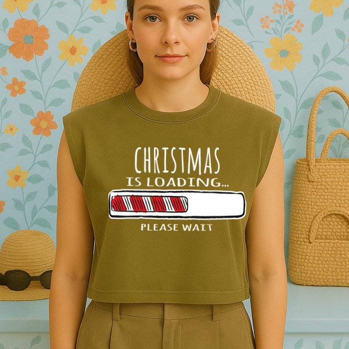 Christmas Loading... Garment-Dyed Women's Muscle Tee