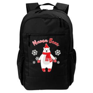 Christmas Mama Bear Daily Commute Backpack