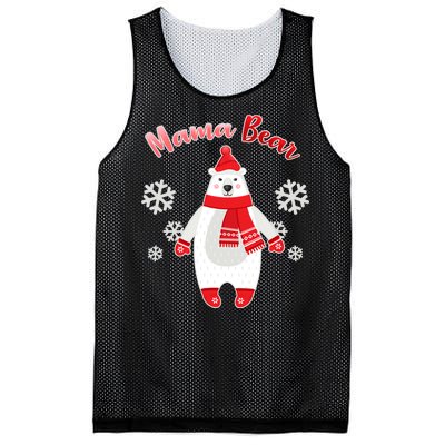 Christmas Mama Bear Mesh Reversible Basketball Jersey Tank