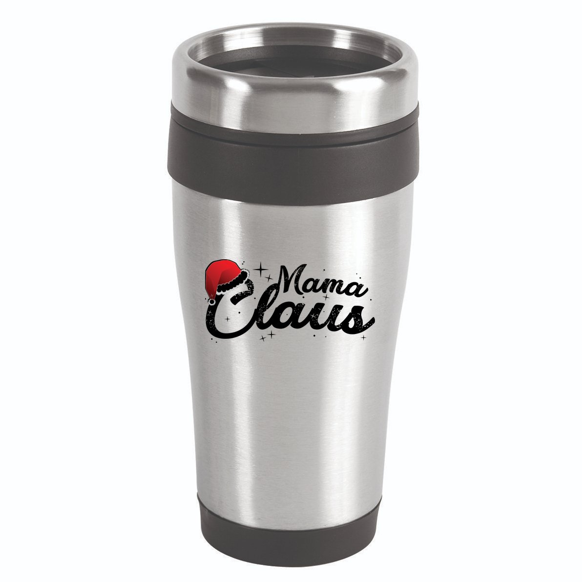 Christmas: Mama Claus 16oz Travel Tumbler