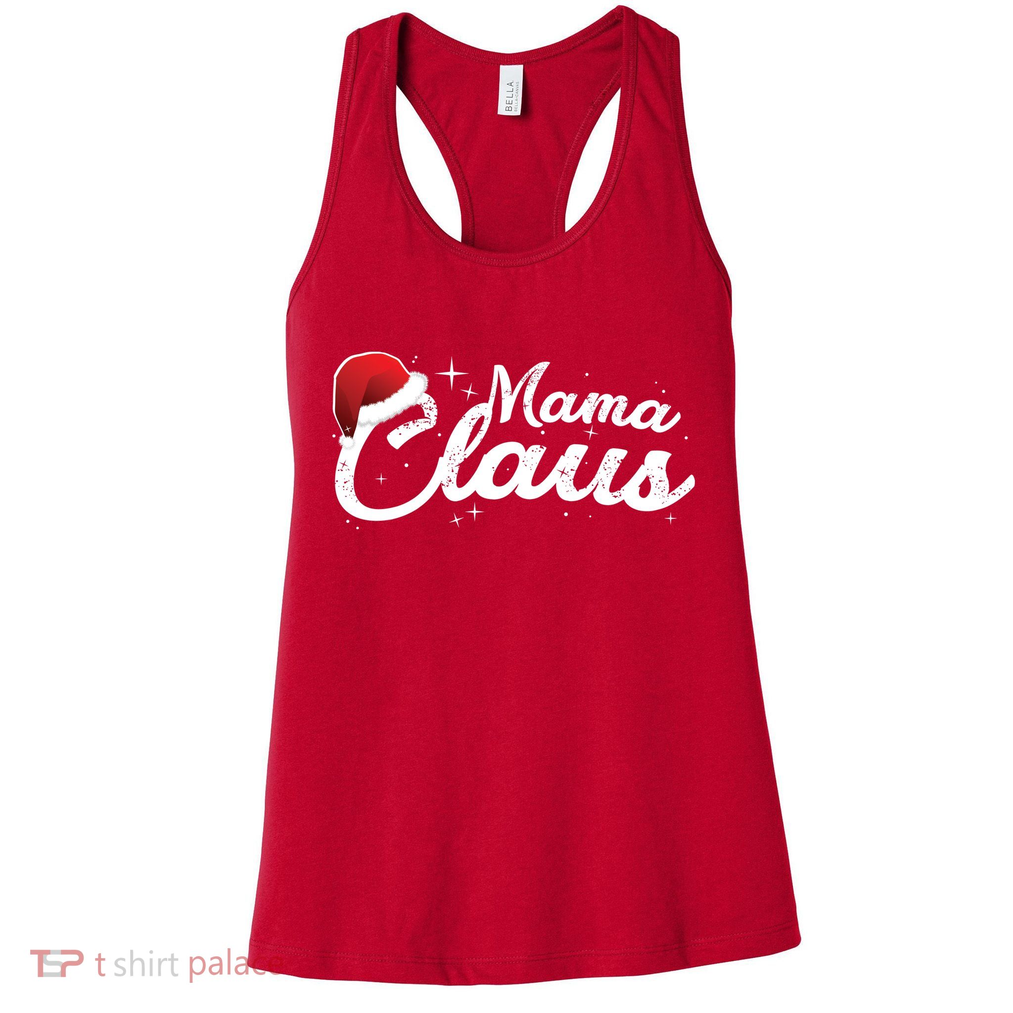 Christmas: Mama Claus Womens Tank Top