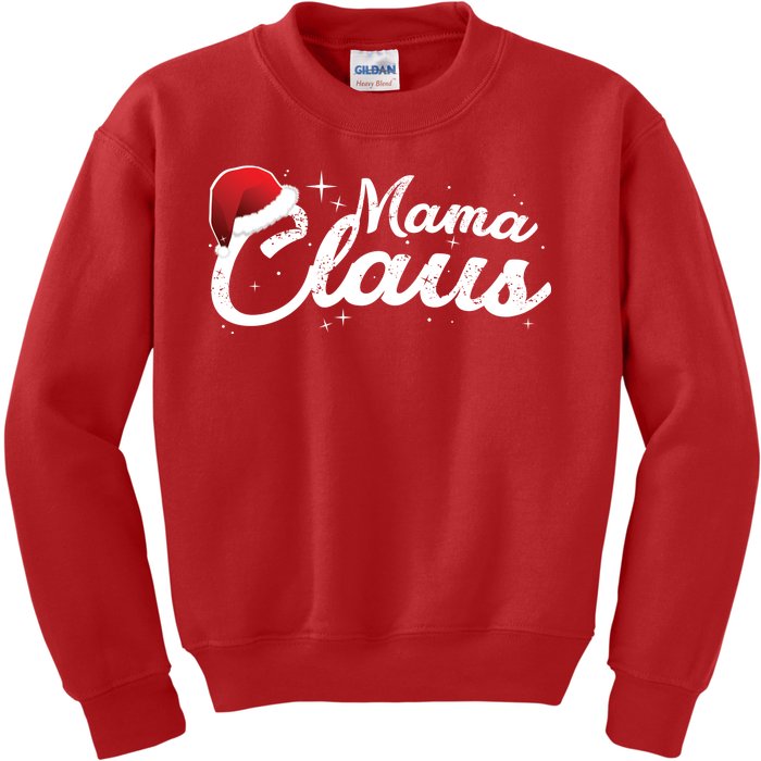 Christmas: Mama Claus Kids Sweatshirt