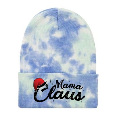 Christmas: Mama Claus Tie Dye 12in Knit Beanie